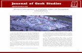 Journal of Geek Studies - jgeekstudies.files.wordpress.com · age every single detail of your own hospital – and you can diagnose and treat patients as well! Launched in 2018 on