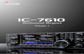IC-7610 Technical Report Vol… · 756PRO and IC-7600, and were technology leaders in amateur radio. Even the IC-7610 inherits the genealogy of Icom’s mid class transceivers, but