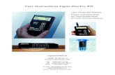 User Instructions Ligno-DuoTec BW · The Ligno-DuoTec BW is a capacitance-type meter for wood, bamoo, engineered and compos-ite wood products, and building materials. In addition,