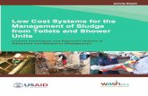 Low Cost Systems for the Management of Sludge from Toilets ...diseases and acute respiratory infections, the two top killers of children under five years of age globally. WASHplus