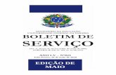 EDIÇÃO DE MAIO - UFPB29/05/2020 BOLETIM DE SERVIÇO - Nº 21 PÁGINA 3 boletim.servico.ufpb@reitoria.ufpb.br APRESENTAÇÃO BOLETIM DE SERVIÇO- Veículo de Lei nº 4.965, de 05