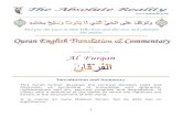 Abdullah Yusuf Ali Al Furqan - Quran Furqan.pdf · Al Furqan Introduction and Summary This Surah further develops the contrast between Light and Darkness, as symbolical of knowledge