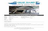 Motor Yacht Chambers 43' Cruiser - Great Oceans Services Chambers... · Fuel Type: Diesel Motor Yacht Chambers 43' Cruiser Description Fantastic Live Aboard and Great for Northwest