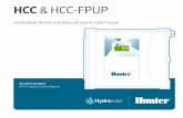 HCC & HCC-FPUP · PT Obrigado por adquirir um controlador de irrigação com o Hydrawise Seu controlador Hydrawise pode ser conectado à internet através do seu roteador Wi-Fi. Assim,