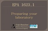 EPA 1623.1 Preparing your Laboratory · Paa~lof 1 CRYPTOSPORIDIUM IMPLEMENTATION CHECKLIST Cheddist LiDe Itom ... Swnmer 2016 through process ... Microscope slide cover slips Fisher