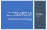Parliamentary & Democratic Processes Report · Parliament [ by the UK Parliament Outreach and Engagement Service Welsh Assembly Report: National Assembly of Wales report & recommendations,