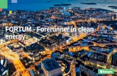 FORTUM - Forerunner in clean energy · Interim report Q3 2016 pages 36 –53 IR contacts pages 54 Content 3. Appr. 132,000 shareholders ... Vattenfall CEZ RWE T Plus DTEK PGE Rosenergoatom