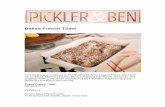 Baked French Toast - Pickler & Ben … · For the blackberry-maple syrup: 1 (12-ounce) bag frozen blackberries, thawed, or fresh 3 tablespoons lemon juice 2 tablespoons granulated