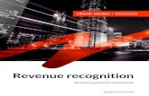 Revenue recognition 2 - Plante Moran · PDF file 1/1/2018  · Revenue recognition 2 Are you ready for principles-based revenue recognition? With the new revenue recognition standard