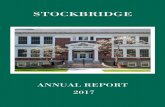 STOCKBRIDGE...1 INFORMATION AND OFFICERS General Information of Town of Stockbridge Chartered1737 Incorporated1739 Population1943 Registered Voters 1622 Form of Government Open Town