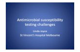 Antimicrobial susceptibility testing challenges v3 · •Enterobacteriacae • Pseudomonas aeruginosa, Acinetobacter spp, Burkholderia cepacia, Stenotrophomonas maltophilia, Other