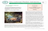The Colonial Master Gardenerjccwmg.org/wordpress/wp-content/uploads/2018/05/MG... · will receive a container gardening kit, complete with soil, seeds, and tools. May 12. (Warwick
