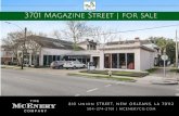 3701 Magazine Street | for sale · Location: 3701 Magazine Street, New Orleans, Louisiana 70115 Gross Building Area: 5,518 square feet, across two conjoined buildings with an end