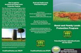 Rural and Family Lands Protection Program Brochure · 2019-05-09 · Protection Program. Hank Vinson Rural and Family Lands Coordinator (850) 681-5828 Hank.Vinson@FreshFromFlorida.com