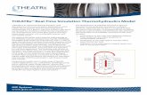 THEATRE - GSE Systems · THEATRe is an advanced thermal hydraulic code developed for real-time simulation applications, which utilizes licensing grade best-estimate engineering methodology.