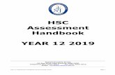 HSC Assessment Handbook YEAR 12 2019...HSC Assessment Handbook YEAR 12 2019 _____ Russell Drysdale Street, PO Box 4010, East Gosford, NSW 2250 Telephone (02) 4324 4022 Fax Year 12