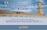Blessings of Azan - Dawat-e-Islami · 2020-02-08 · Blessings of Azan 3 Sawab, his previous sins will be forgiven.’ .DQ] XO L8PPDO YRO SS +DGHHV 'DU XO .XWXE XO L,OPL\\DK %HLUXW