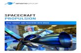 SPACECRAFT PROPULSION - space-propulsion.com · Radio frequency ion propulsion for orbit raising, station keeping and deep space missions RIT 2X RIT μX ArianeGroup’s electric space