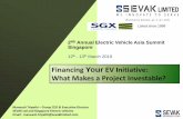 Financing Your EV Initiative: What Makes a Project Investable? · Financing Your EV Initiative: What makes a project commercially viable? • Industry: Commercial factors to consider