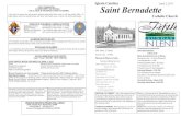 Iglesia Catolica April 2, 2017 Saint Bernadettemyplace.frontier.com/~st_bernadette/bulletins/Bulletin 040217.pdf · 2/17/2004  · RIFA DEL DIA DE LA MADRE -Tendremos una rifa y el
