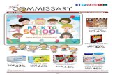 VOL. 5 NO.16 AUGUST 19- SEPTEMBER 8 - Commissaries · vol. 5 no. 16 august 19 - september 8 page 3 disclaimer: pictures are for illustration only. the products included in this sale