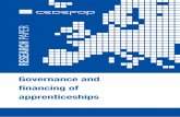 Governance and financing of apprenticeshipsGovernance and financing of apprenticeships 3 Acknowledgements This report is the outcome of a team effort. Patrycja Lipinska, Cedefop expert,