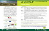 IV Jornada de Fructicultura de Muntanya - Receptes by CUINA · 11.15 h Estat actual del projecte de fructicultura de muntanya i orientacions varietals en producció integrada Dr.