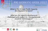 What is the FIG Asia Pacific Capacity Development Network? … · 2017-06-29 · Australia, Bureau of Meteorology, •New Zealand Government agencies - Land ... Datum Unification