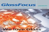 GlassFocus - assets.new.siemens.com · Vertrieb/Marketing Automatisierung Glasbearbeitungsmaschinen Flachglas 29 Am laufenden Band Erfolgreiche Kaltreparatur bei Cardinal Proﬁlglas