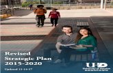 UHD Revised Strategic Plan 2015-2020...3 – University of Houston-Downtown In the summer of 2014, faculty and administration reviewed the published 2012-2020 Strategic Plan and identified