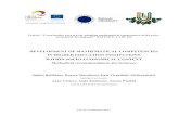 DEVELOPMENT OF MATHEMATICAL COMPETENCIES IN HIGHER ... · aimed at creating Northern Lithuania (Šiauliai county) and Southern Latvia (Zemgale) cross-border cooperation network, innovative