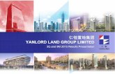 YLG - Presentation - 3Q2015 v4yanlord.listedcompany.com/newsroom/20151111_185157... · • LonggangDistrict Economic Residential Housing (144,064 sqm) • Yanlord Rosemite(39,791