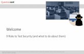 Making your assessments more secure - Questionmark · 2018-11-28 · Title: Making your assessments more secure Author: John Kleeman Created Date: 11/28/2018 12:16:01 PM
