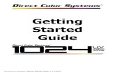 Getting Started Guide - Engravers Network · DCS_Direct_Jet_1024UVMVP_Getting_Started_Guide_1.2_030314 Getting Started Guide
