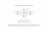 Combinatorial Theory - David Ellerman€¦ · Combinatorial Theory 1 = {a,b,c} {a} 0 = {} {b} {c} {a,b} {a,c} {b,c} John N. Guidi Lecture Notes – Fall 1998 MIT Course 18.315 Professor