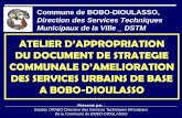 communication document promotion PASUB · 2012-06-28 · presentation de la strategie les fondements: ... iii. offices, centres et institutions de recherche crepa, cnrst, lnae, ...