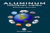 Repeatedly recyclable for environmental sustainability...Today’s U.S. aluminum production includes roughly 4.8 Figure 1 million tonnes of flat-rolled products, 2.7 million tonnes