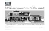 Annafeld Homeowner Manual 2018 - McCall Homes...Your designer will help guide you as you choose all the colors in your home. Together we will decide the colors on your cabinets, countertops,