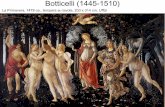 Botticelli (1445-1510) · Botticelli (1445-1510) La Primavera, 1478 ca., tempera su tavola, 203 x 314 cm, Uffizi
