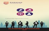 PLACEMENT BROCHURE - M. S. Ramaiah College of Lawmsrcl.org/wp-content/uploads/2017/04/RCL-Placement-Brochure.pdf · PLACEMENT BROCHURE 2017 Cutting edge legal professionals... PLACEMENT