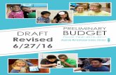 file/… · MMSD Draft 2016-17 Preliminary Budget | 2 Table of Contents Superintendent’s Message 4 MMSD Enrollment Info 5 Enrollment and Demographics 5 Student Achievement 8 Framework