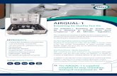 AIRQUAL-1 · The AIRQUAL-1 Breathing Air Quality Test Kit is designed to provide stand alone compliance of BS EN12021 legislation. This comprehensive breathing air quality test kit