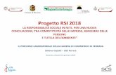 Progetto RSI 2018 - CCIAA Ferrara · Stefano Capatti – CDS Ferrara ... Questionario per l’analisi del bisogno di mobilità del lavoratore rappresenta il punto di partenza per