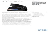 Perfection V370 Photo · PDF file Perfection V370 Photo DATASHEET High-resolution,superior-quality A4 photo scanner with built-in transparency unit for easy scanning of slides, films