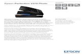 Epson Perfection V370 Photo - Kulbert€¦ · Epson Perfection V370 Photo DATASHEET Get superior-quality, A4 photo scanning with the Epson Perfection V370 Photo, which features a