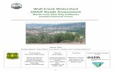 Wall Creek Watershed GRAIP Roads Assessment€¦ · analysis. Six streams were listed as impaired for sedimentation (narrative criteria) on the 1994/1996 303(d) list. The basis for