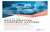 COSYLAB ACCELERATOR CONTROL SYSTEMaccelerator system. • The Central Timing System (CTS) synchronizes the operation of hundreds of devices distributed across the entire accelerator