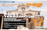 POST TERREMOTO RICOSTRUZIONE 12 - e la protezione civile · dell’Emilia-Romagna Dossier: In prima linea contro l’infiltrazione mafiosa Attualità: Il “passaggio” della Valmarecchia