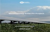 WAUNTYSSWG PV SOLAR FARM€¦ · Wauntysswg PV Solar Farm. 5.1.2 Infilling of the existing hedgerows around the site will enhance the existing screening and further reduce any potential