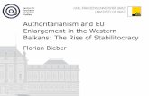 Authoritarianism and EU Enlargement in the Western Balkans ... · Civil society Stateness Civil rights Political liberties Electoral regime Horizontal accountability Effective power